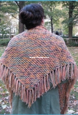 Star Cluster Shawl by Dorlynn Starn-Free