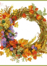 Riolis Cama 1537 - Autumn Wreath