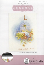 Xiu Crafts 2031304 / 2800604 - Blue Birds Travel / Life Without Limits