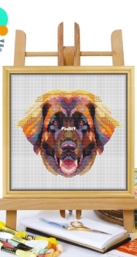 Awesome Pattern Studio - CS2126 - Mandala Leonberger XSD