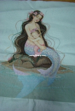 Mermaid Mom and baby