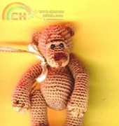 Miniature Thread Crochet Bears -Edith Molina -  Fiorino