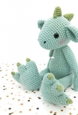 CreepyandCute Dragon amigurumi crochet PATTERN