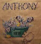 His Middle Name Is Finished!  Im Getting closer!