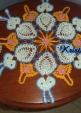 doily crochet rabbit