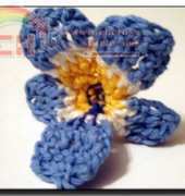 Meli Bondre - Camelia Shanahan - Blue Violet Flower - Free