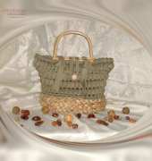 Crocheted big bag