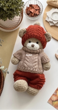 Go Crochet Studio / Helena Toys Dmitrov - Kharitonova Elena - set knitted clothes