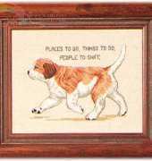 Jeanette Crews Designs JCD #1193 - Tailwaggers #1 Places To Go  PCS
