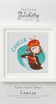 The Little Stitchery - Zodiac Girls Series - Cancer