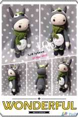 Crochet Activity ~ Lalylala in Totoro Costume