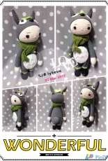 Crochet Activity ~ Lalylala in Totoro Costume