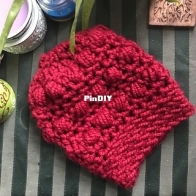 Carroway Crochet  - Pam Carr - Puff Stitch Chunky Beanie