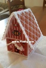 little house with the plastic canvans