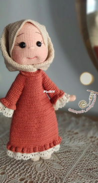 Dünyanın Amigurumisi - Bilgenur Çamtosun - Zehra Doll - Zehra Bebek - Turkish