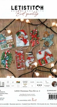 Letistitch L8002 - Christmas Toys Kit 2 XSD