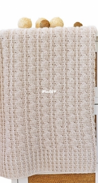 Dadas Place - Dragana Savkov Bajic - Easy as Pie Cable Blanket