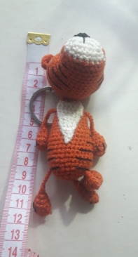 Zaitseva Natalya -  Keychain Tiger Borya
