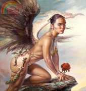 HAED JUV 108 - Her private garden by Julie Vallejo