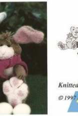 Bear Brain Enterprises - Knitted, Felted, Jointed Rabbit - English