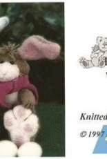 Bear Brain Enterprises - Knitted, Felted, Jointed Rabbit - English