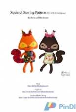 Dolls and Daydreams-Squirrel Sewing Pattern