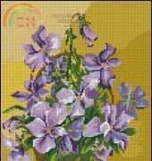 3018_Small Basket with Violets xsd