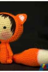 Denizas Toys -Tatyana Korobkova - Tanoshi Series - Orange Fox Doll  - Russian