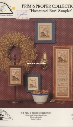 Homespun Elegance 99 Prim & Proper Collection I - Homestead Band Sampler