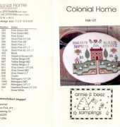 Annie Beez Sampling NW-02 -Colonial home