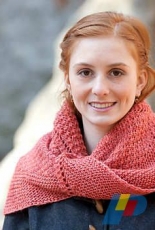 Woodland Shawlette by Brenda Lavell /Classic Elite Yarns-Free