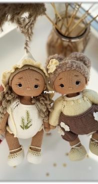 Dolls Toys BabyBoxs - Alina Kruglova - Алина Круглова - Two sets of clothes for dolls - little doll - Два комплекта одежды для кукол - лялечек - Russian