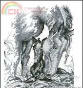 OOE 87944 - Horse and foal