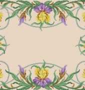 Iris Table Runner