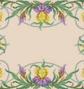 Iris Table Runner