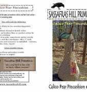 Sassafras Hill Primitives-Calico Pear Pincushion
