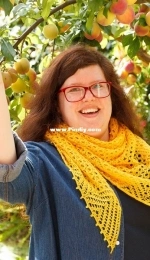 Liquid Honey Shawl by Amy van de Laar-Free