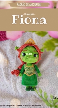 FuriFuri Amigurumi - Ana Karolina Ramalho - Fiona - Portuguese