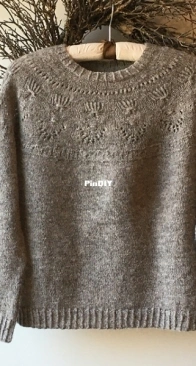 Highland Thistle Sweater by Carolyn Holbrook - The Woolly Needle
