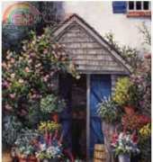 Mystic Stitch BF-43 - Garden Shed - Barbara Felisky