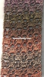 Elizabeth Ham - Bricks and Lattice Scarf - Free
