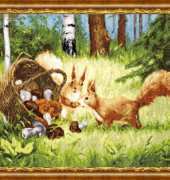 Zolotoe Runo Z-035 - Squirrels