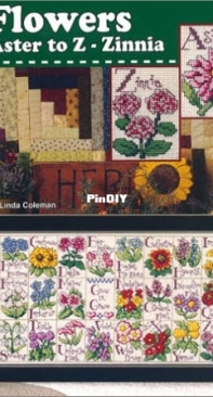 Jeremiah Junction JL283 Flowers A - Aster to Z - Zinnia PCS + XSD