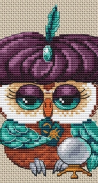 Lera Craft & Stitch - Madame Owl by Valeria Skomorokhova - Free