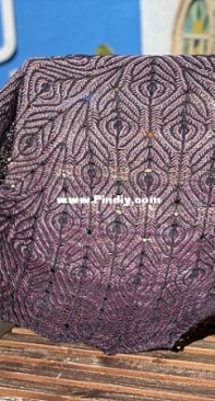 Peacock Shawl by Happy Knitter - Free