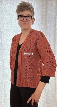 Pick-Your-Pattern Cardigan by Jennifer Kent