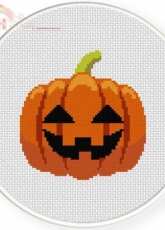Daily Cross Stitch - Pumpkin