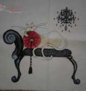 Design Works 2743 - Chandelier Cat