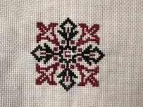 Ornament Red Black