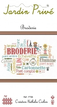 Jardin Privé FT96 Broderie PCS + XSD